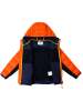 Peek U Hybridjacke "Lynx" in Orange/ Dunkelblau