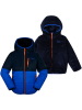 Peek U Wende-Steppjacke "Wolf" in Dunkelblau/ Blau