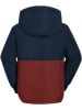 Peek U Functionele winterjas "Kiran" donkerblauw/rood