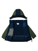 Peek U Ski-/snowboardjas "Hawk" kaki/donkerblauw