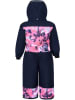 Peek U Winter-Overall "Celestia" in Dunkelblau/ Pink