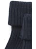 Wheat Woll-Socken in Dunkelblau