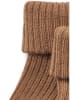 Wheat Woll-Socken in Hellbraun