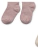 Wheat 2er-Set: Woll-Strumpfhosen in Creme/ Rosa