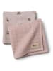 Wheat 2er-Set: Muselin-Windeln "Kaya" in Rosa - (B)65 x (H)65 cm