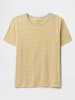 GAP Shirt in Gelb/ Beige