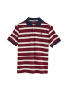 Polo Club Poloshirt in Bordeaux/ Creme