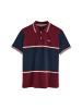 Polo Club Poloshirt bordeaux/donkerblauw