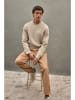 Polo Club Sweatshirt in Beige