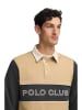 Polo Club Poloshirt beige/antraciet