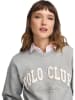 Polo Club Sweatshirt in Grau