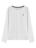 Polo Club Longsleeve in Weiß