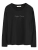 Polo Club Longsleeve in Schwarz