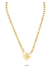 Liebeskind Gecoate ketting met sierelement - (L)45 cm