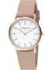 Liebeskind Zegarek kwarcowy w kolorze różowozłoto-jasnoróżowo-białym