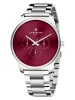 Liebeskind Chronograph in Silber/ Bordeaux