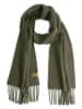 TRAVELIN' Wollschal "Harlow" in Khaki - (L)165 x (B)30 cm