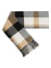 TRAVELIN' Sjaal crème/zwart/beige