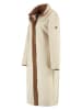 TRAVELIN' Teddymantel beige