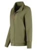 TRAVELIN' Sweatjacke in Khaki