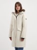 TRAVELIN' Wintermantel in Creme