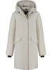TRAVELIN' Wintermantel in Creme