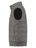 TRAVELIN' Doorgestikte bodywarmer "Magnus" grijs
