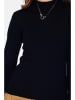 William de Faye Rollkragenpullover in Schwarz