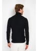 William de Faye Rollkragenpullover in Schwarz