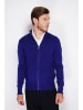 William de Faye Cardigan in Blau