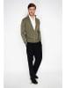 William de Faye Cardigan in Khaki