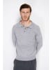 William de Faye Pullover in Grau