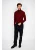 William de Faye Rollkragenpullover in Bordeaux