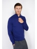 William de Faye Pullover in Blau