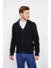 William de Faye Cardigan in Schwarz