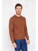 William de Faye Pullover in Braun