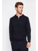 William de Faye Pullover in Schwarz
