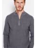 William de Faye Pullover in Grau