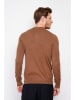 William de Faye Pullover in Cognac