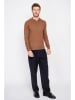William de Faye Pullover in Cognac