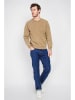 William de Faye Sweatshirt in Hellbraun