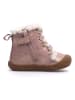 Naturino Leren winterboots "Bebay" lichtroze