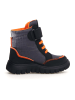 Naturino Winterboots "Drezz" zwart/grijs/oranje