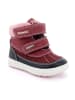 Primigi Leder-Ankle-Boots in Rot