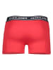 Jack & Jones 3-delige set: boxershorts zwart/rood/antraciet