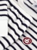 PETIT BATEAU Pyjama in Weiß/ Schwarz