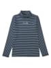 Marc O'Polo Junior Longsleeve in Dunkelblau/ Weiß