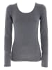 COTONELLA Longsleeve in Grau