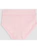 COTONELLA Pełne majtki high waist (3 pary) w kolorze jasnoróżowym