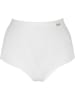 COTONELLA Figi high waist w kolorze białym